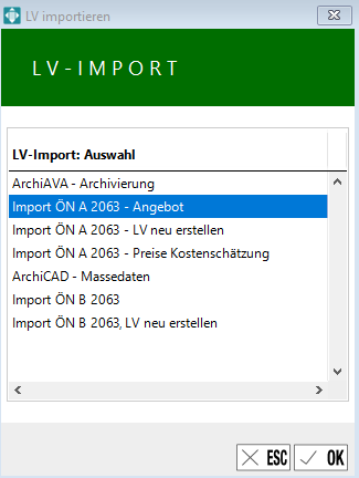 LVImport angebot
