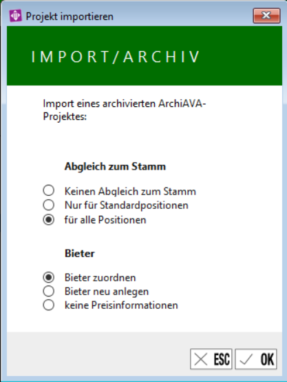 importavaarchivierung